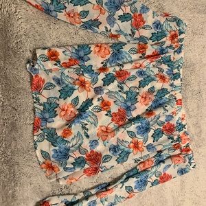 Forever 21 Tropical Off the Shoulder Top